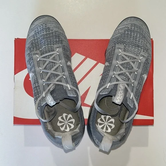 Nike Air VaporMax 2021 FK “Armory Blue Smoke Grey” Men’s Size 10 - Picture 6 of 9